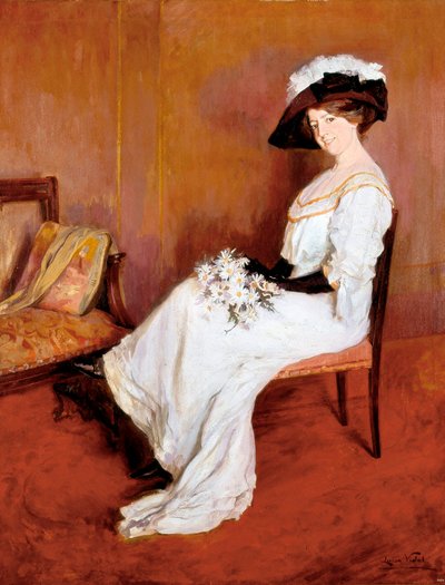 Portret van mevrouw Marta Vidal door Lluisa Vidal i Puig