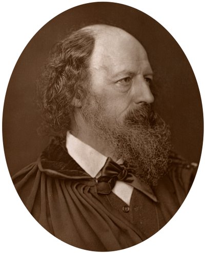 Alfred Tennyson, DCL, FRS, Engelse Dichter Laureaat, 1883 door Lock and Whitfield