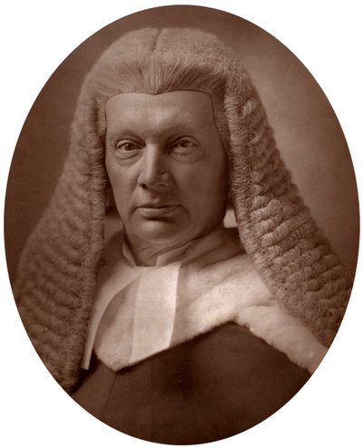 Hon Sir Joseph William Chitty, Rechter van het Hooggerechtshof, 1883 door Lock and Whitfield