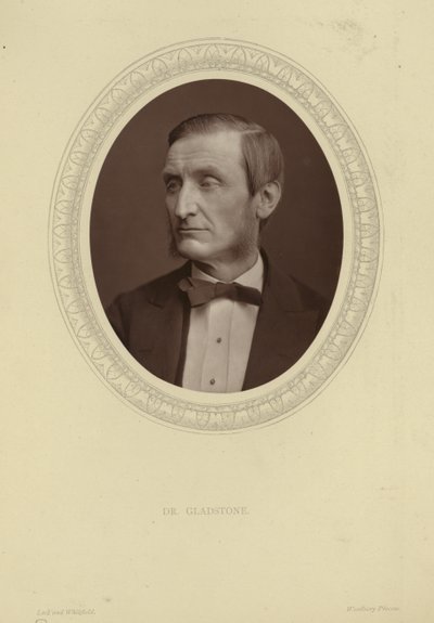 Portret van John Hall Gladstone door Lock and Whitfield