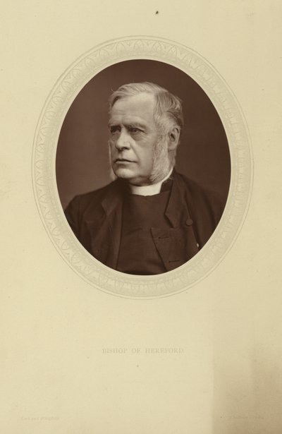 Portret van John Percival, bisschop van Hereford door Lock and Whitfield