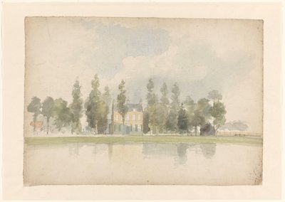 Huis aan de Vliet te Voorburg door Lodewijk Johannes Kleijn