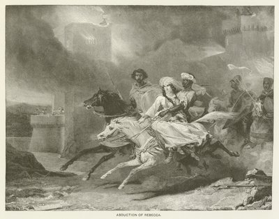 Ontvoering van Rebecca door Léon Cogniet