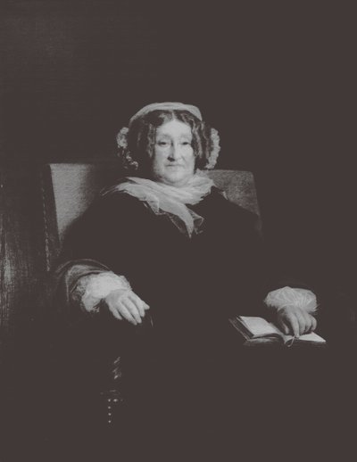 Portret van Madame Clicquot, tussen 1851 en 1860 door Léon Cogniet