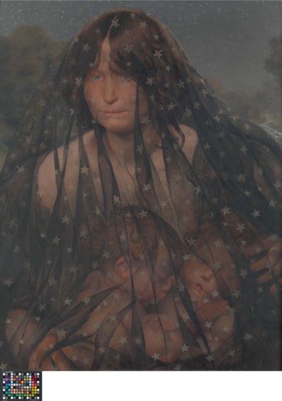 Allegorie van de nacht door Léon Frédéric