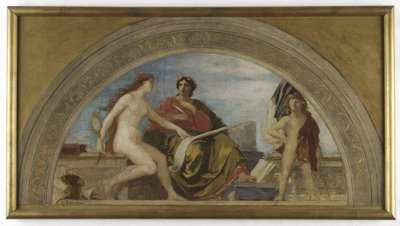 Esquisse pour le salon des Lettres de l