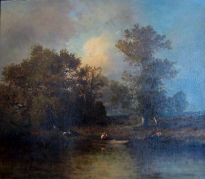 Spaans: A ras del agua door Leon Victor Dupre
