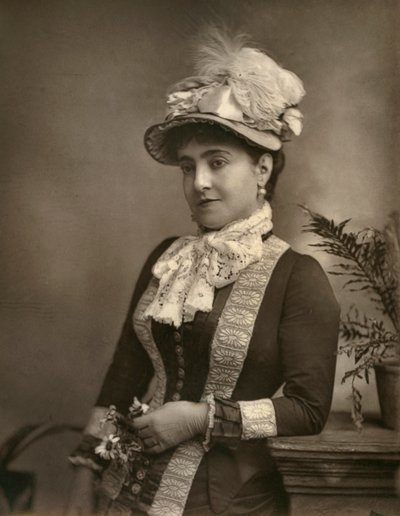 Adelina Patti, Italiaanse operadiva, 1882 door London Stereoscopic and Photographic Co