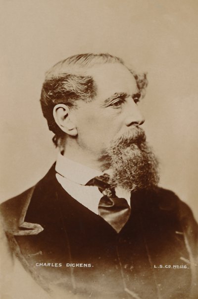 Charles Dickens, 1867 door London Stereoscopic and Photographic Co