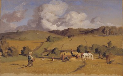 Landschap bij Holmstrup, Zeeland door Lorenz Frølich
