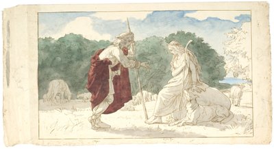 Othar en Gyrithe door Lorenz Frølich