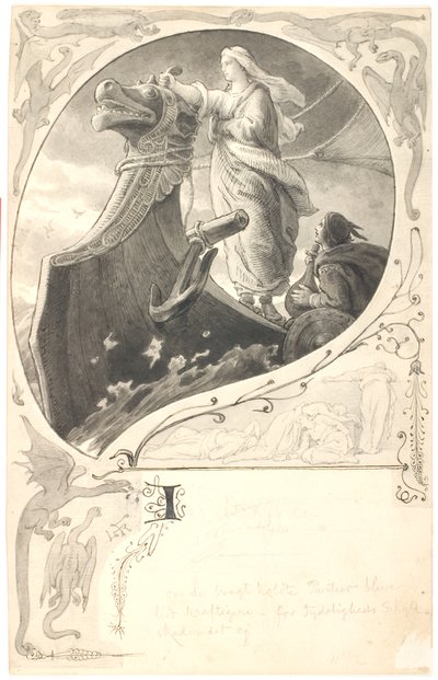 De storm door Lorenz Frølich