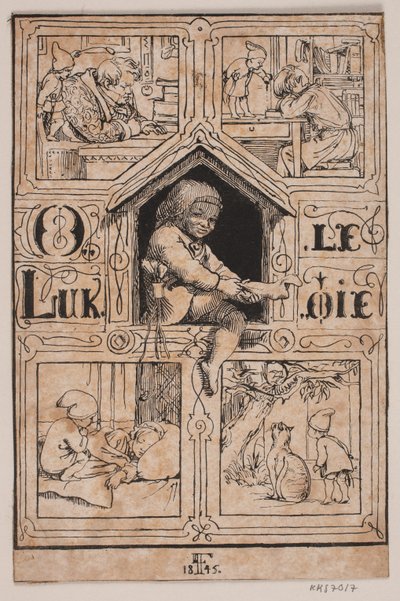 Ole Lukøje door Lorenz Frølich
