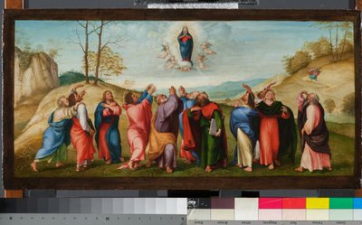 Hemelvaart van de Maagd door Lorenzo Lotto