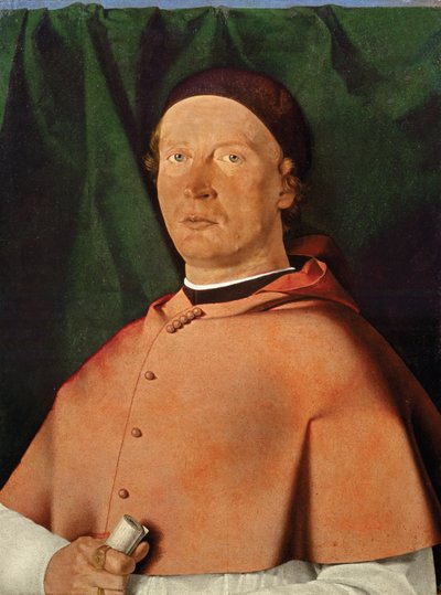 Portret van Bisschop Bernardino de Rossi, c.1505 door Lorenzo Lotto