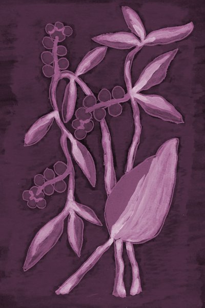 Deep Purple Botanicals door Lori Ann Folz