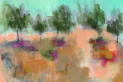Dromerig abstract landschap door Lori Ann Folz