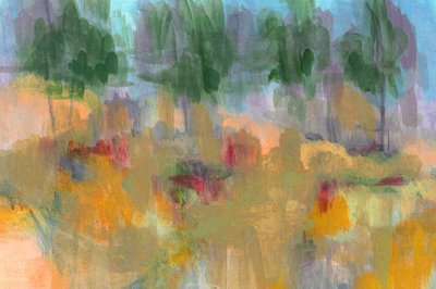 Levendig herfstlandschap door Lori Ann Folz