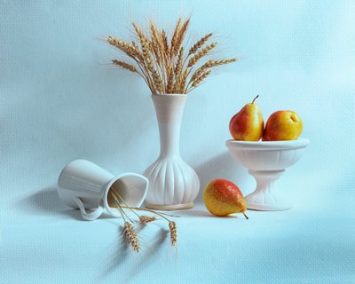 Stilleven van Golden Harvest door Louie Luo