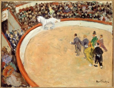 Frans: Le cirque Médrano, boulevard Rochechouard door Louis Abel Truchet