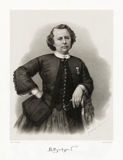 Rosalie Bonheur, 1865-66 door Louis Auguste Bisson
