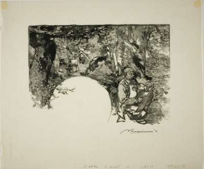 Schilders door Louis Auguste Lepère
