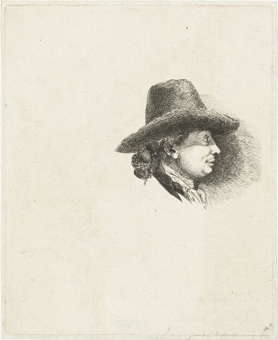 Studieblad met portretten van Louis Bernard Coclers en zijn familie door Louis Bernard Coclers