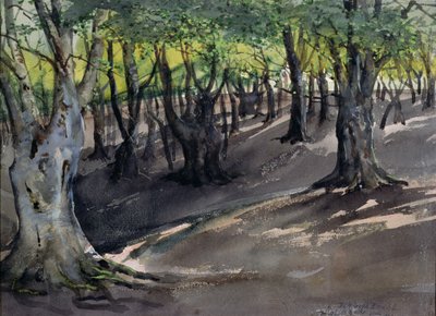 Het hart van Epping Forest, High Beech door Louis Burleigh Bruhl