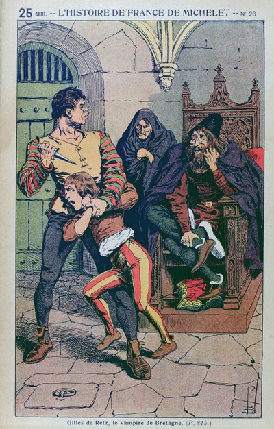 Gilles de Laval (1404-40) Heer van Rais, in 