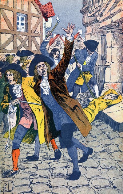 Vervolgingen tegen de protestanten door Louis Charles Bombled