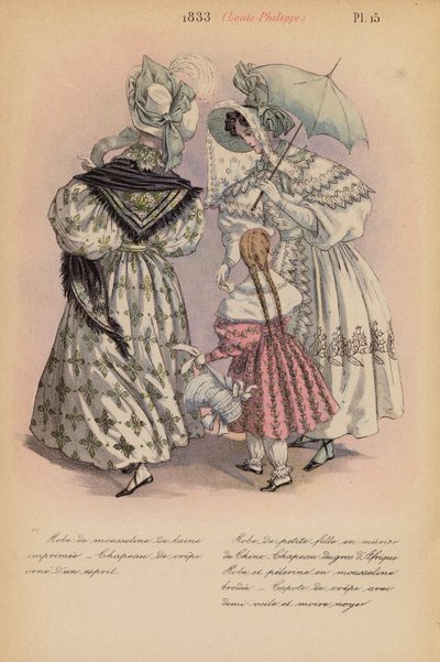 Franse mode: 1833, Louis-Philippe door Louis Colas