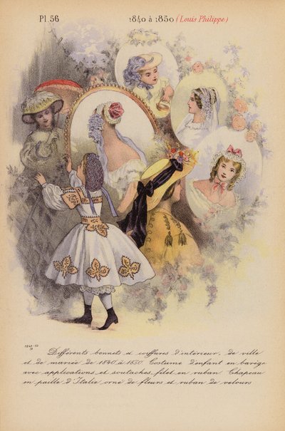Franse mode: 1840 tot 1850, Louis-Philippe door Louis Colas