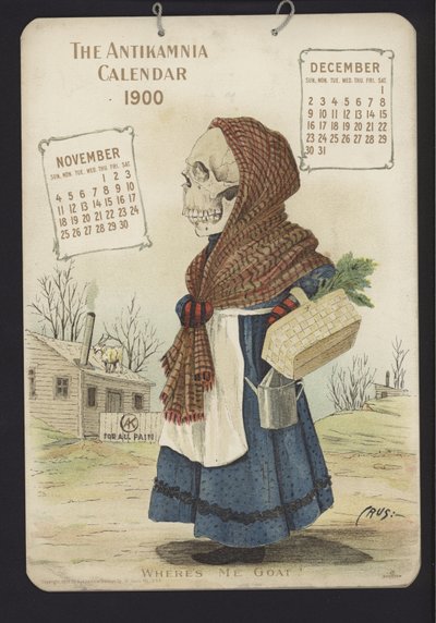 Illustratie voor Antikamnia Kalender door Louis Crucius or Crusuius