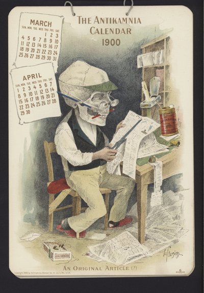 Illustratie voor Antikamnia Kalender door Louis Crucius or Crusuius