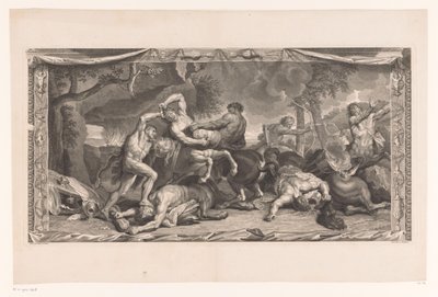 Hercules bevecht de Centauren door Louis Desplaces