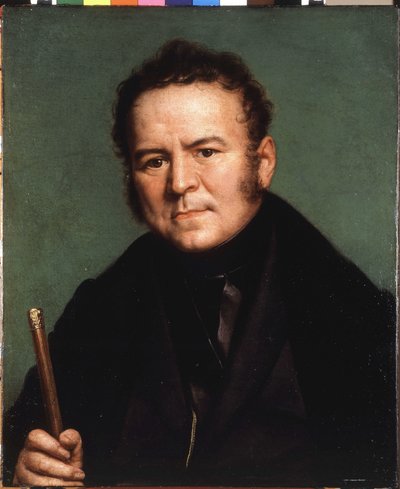 Portret van Stendhal (Henry Beyle) (Grenoble) door Louis Ducis