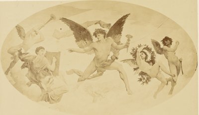 Plafond: de dierenriem door Louis Emile Durandelle