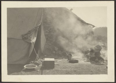 [Camp Scene]. door Louis Fleckenstein