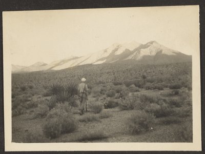 [Figuur in landschap]. door Louis Fleckenstein