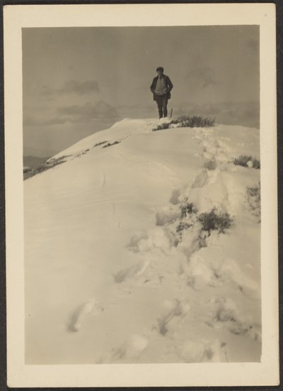 [Louis Fleckenstein op Telescope Peak]. door Louis Fleckenstein