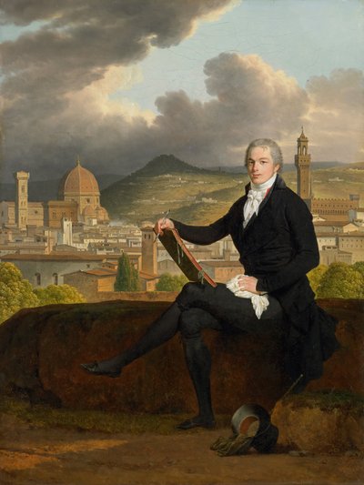 Portret van Dr. Thomas Penrose (1769-1851) door Louis Gauffier