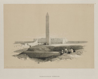 Egypte en Nubië, Deel I: Obelisk in Alexandrië, gewoonlijk Cleopatra
