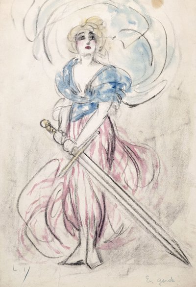 En Garde! door Louis Icart