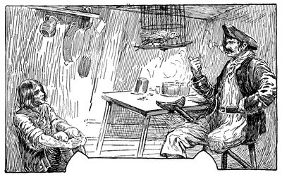 Illustratie door Louis Rhead voor de roman 