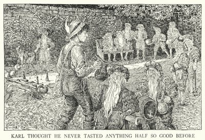 Karl dacht dat hij nog nooit iets zo lekkers had geproefd door Louis John Rhead