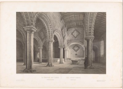 Interieur van de Lady Chapel in de kathedraal van Durham door Louis Jules Arnout