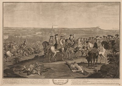 De slag bij Ramillies, 23 mei 1706 door Louis Laguerre
