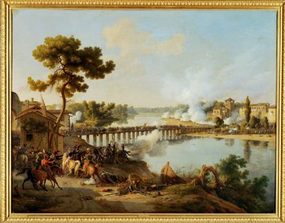 De slag om Lodi (hijgen) door Louis Lejeune