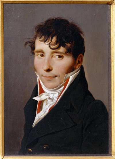 Monsieur Arnault de Gorse, broer van de schrijver Antoine Vincent Arnault ... door Louis Leopold Boilly
