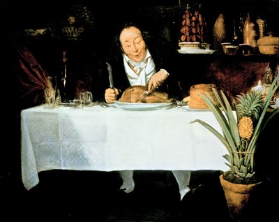 De Fijnproever door Louis Leopold Boilly